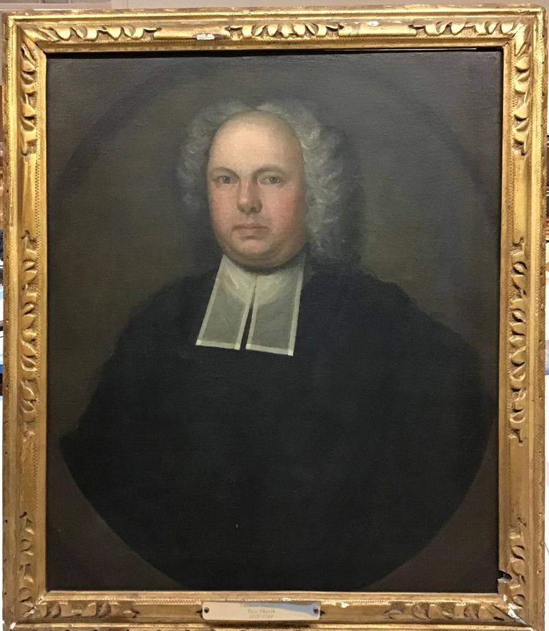 Retrato del Reverendo Thomas Foxcroft, óleo sobre lienzo de John Smibert