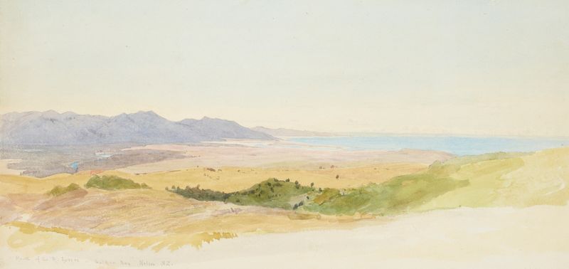 Boca del Río Aorere, óleo sobre lienzo de James Crowe Richmond