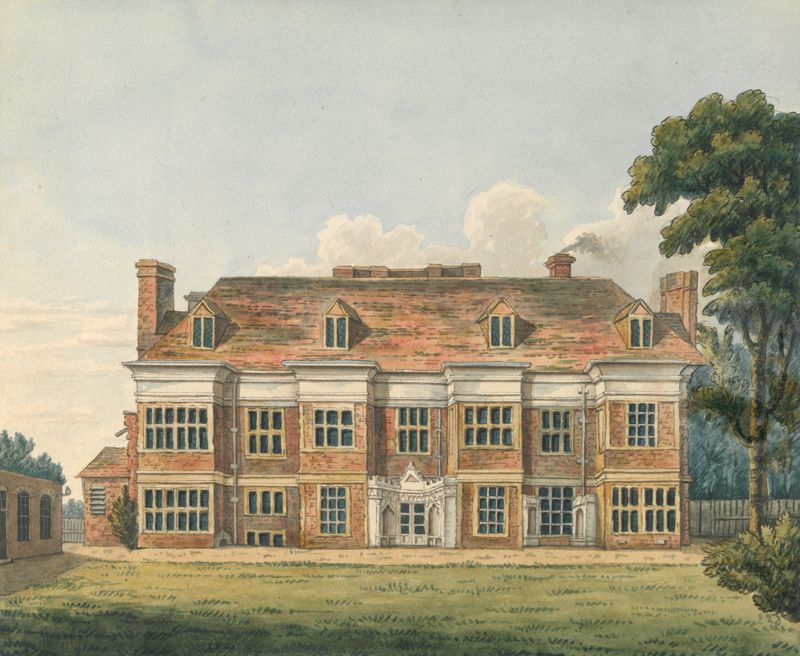 Ealing House, Middlesex by Charles Tomkins, realism artwork