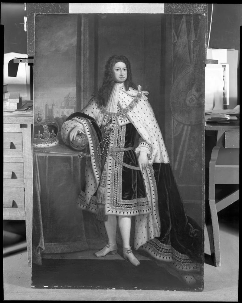 Portrait of George I by Sir Godfrey Kneller, oil on canvas