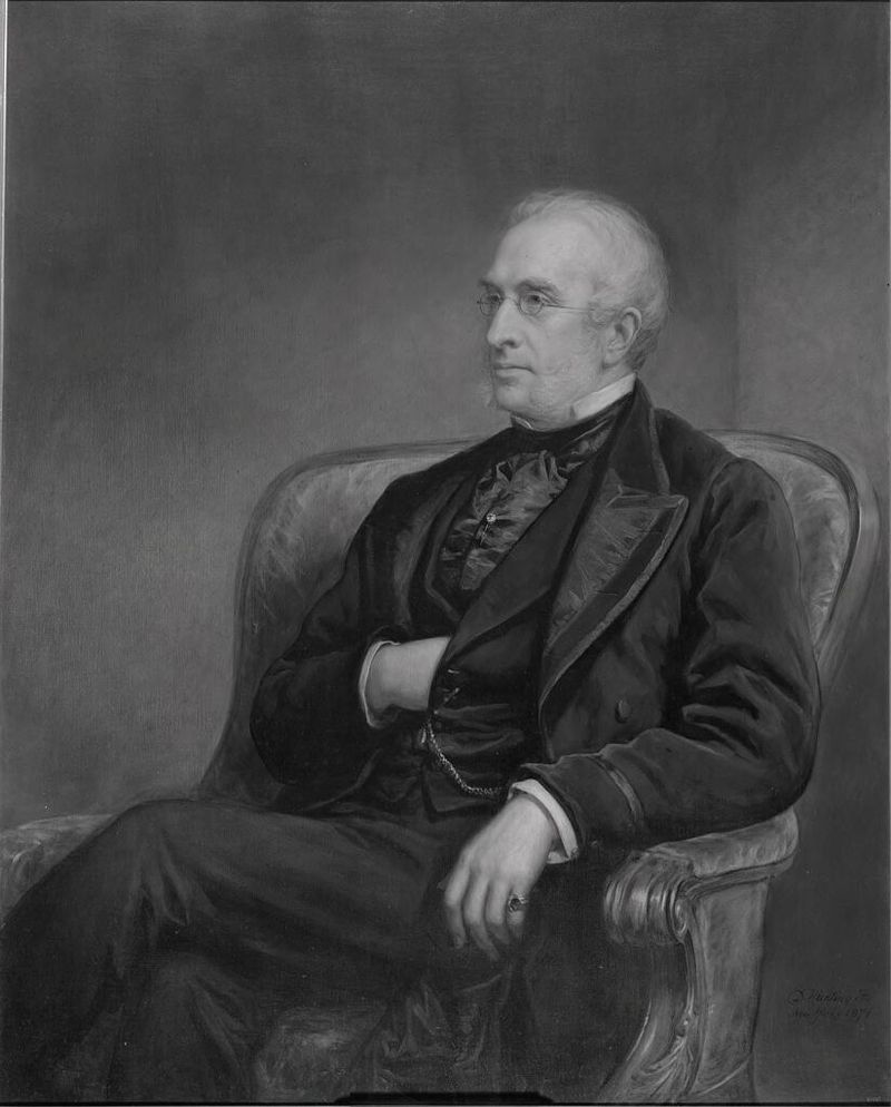 Portrait of Robert Charles Winthrop, oil on canvas by Daniel Huntington