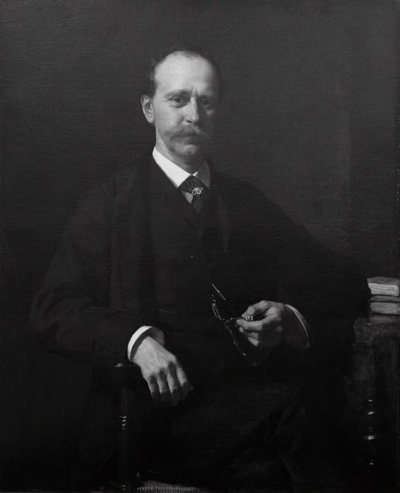 Portrait of William Lambert Richardson, oil on canvas by Frederic Porter Vinton