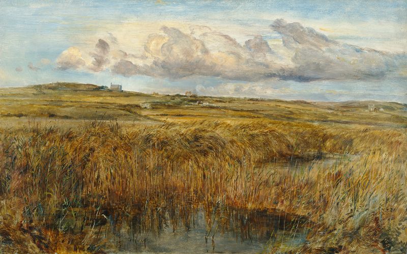 Rhoscolyn, Anglesey de William Joseph Julius Caesar Bond, óleo sobre lienzo