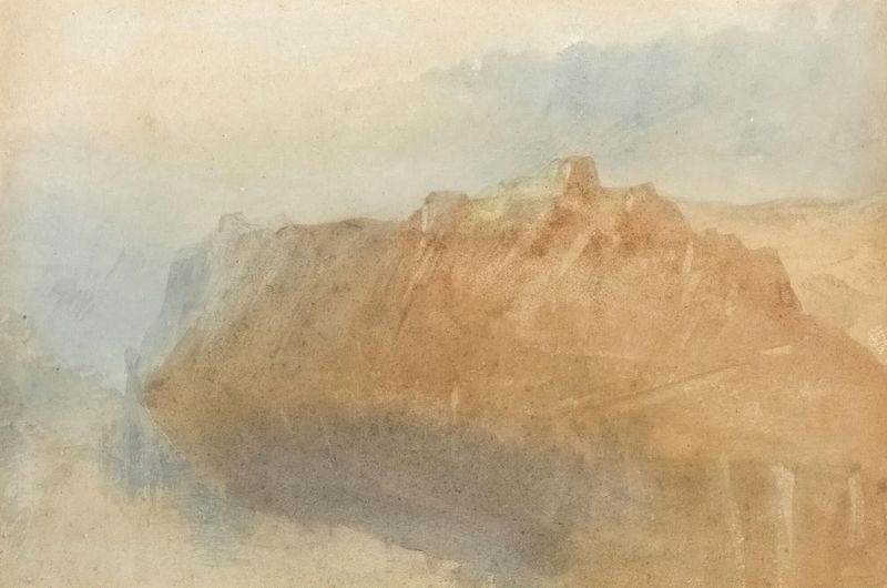 La Fortaleza de Ehrenbreitstein, paisaje, pintura al óleo de Joseph Mallord William Turner