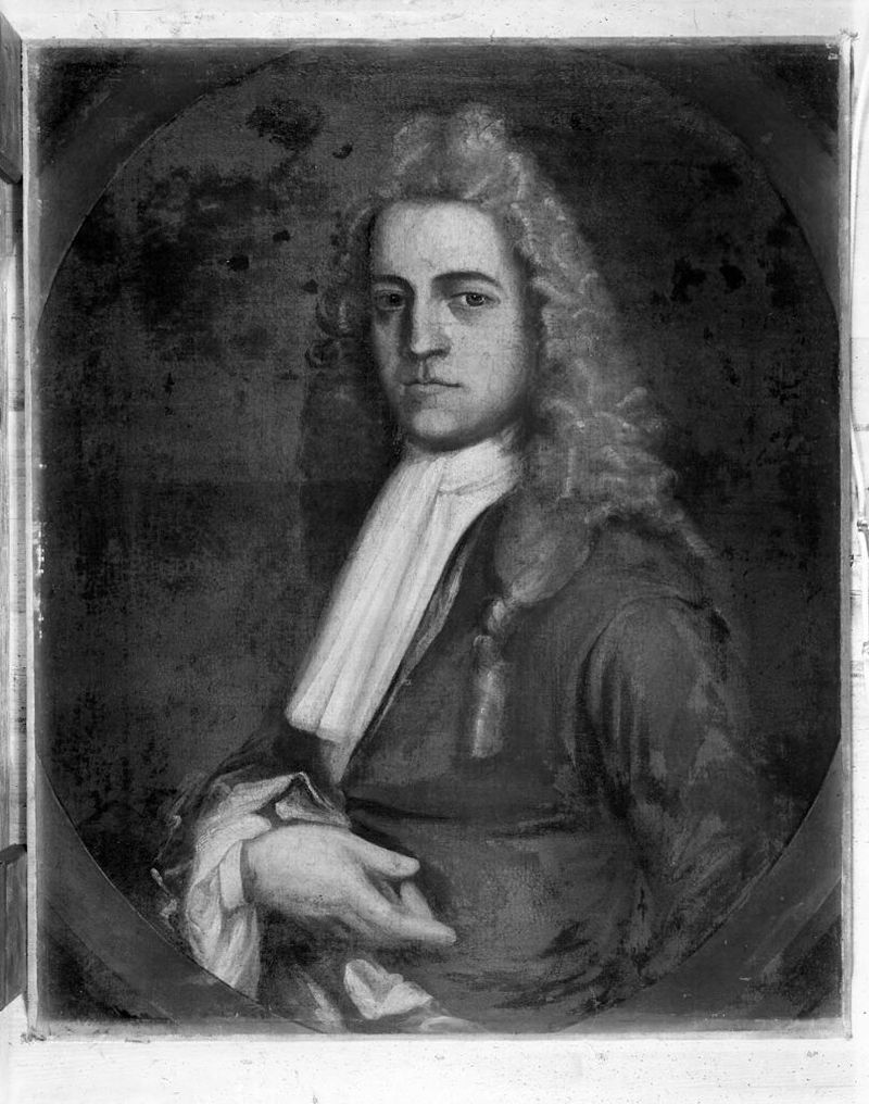Retrato de Thomas Fayerweather, óleo sobre tela de um artista não identificado