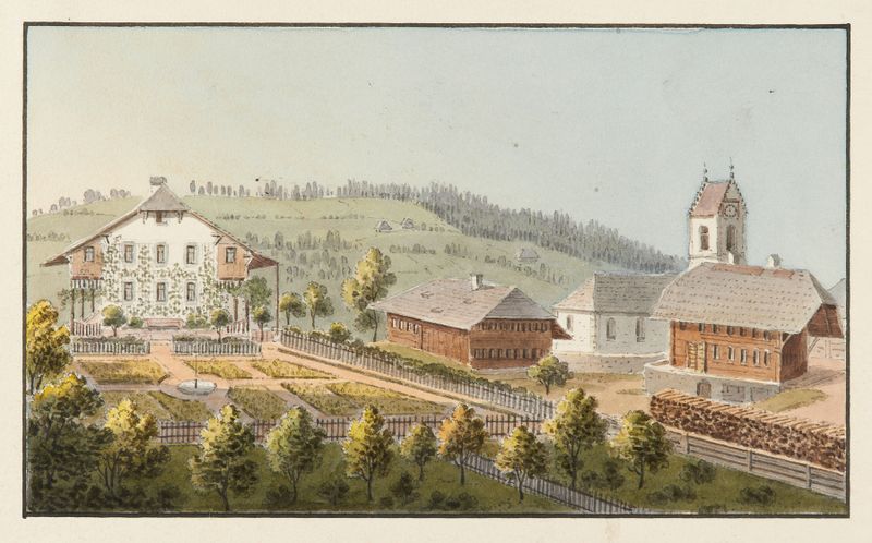 Dürrenroth de Jakob Samuel Weibel, expresionismo, paisaje