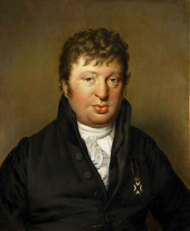 Pintura al óleo de un historiador por Wilhelmina Geertruida van Idsinga