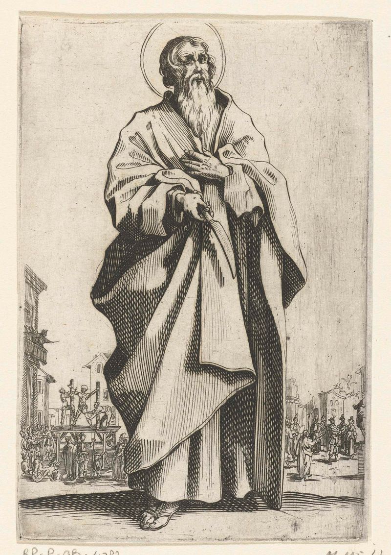 Gravura religiosa de Bartolomeu por Unknown Artist