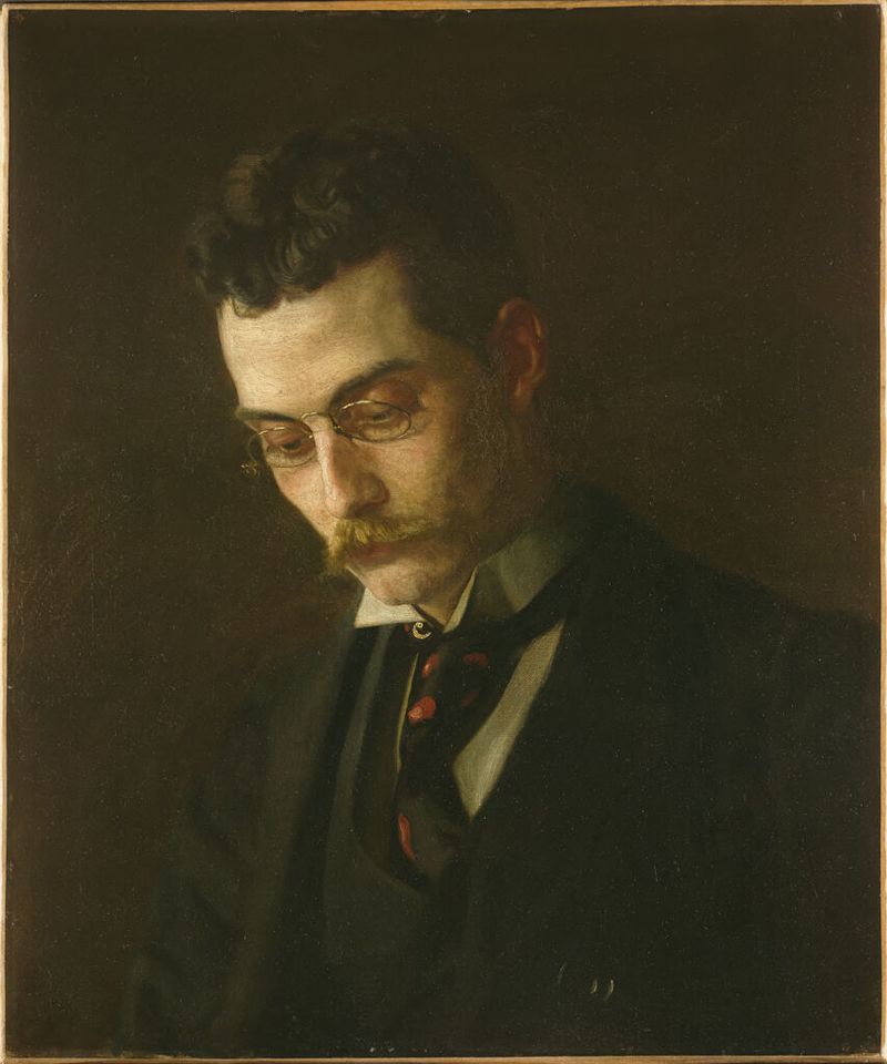 Portrait of Francis J. Ziegler, oil on canvas by Thomas Cowperthwait Eakins