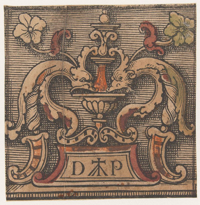 Diseño ornamental con líneas y curvas intrincadas de Unknown Artist