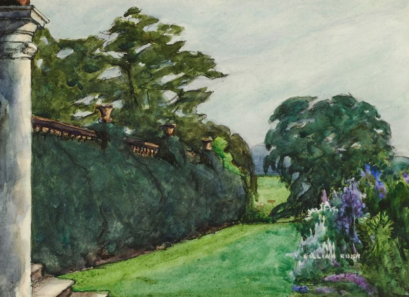 Estudio de Sir William Eden, obra figurativa que explora color y luz