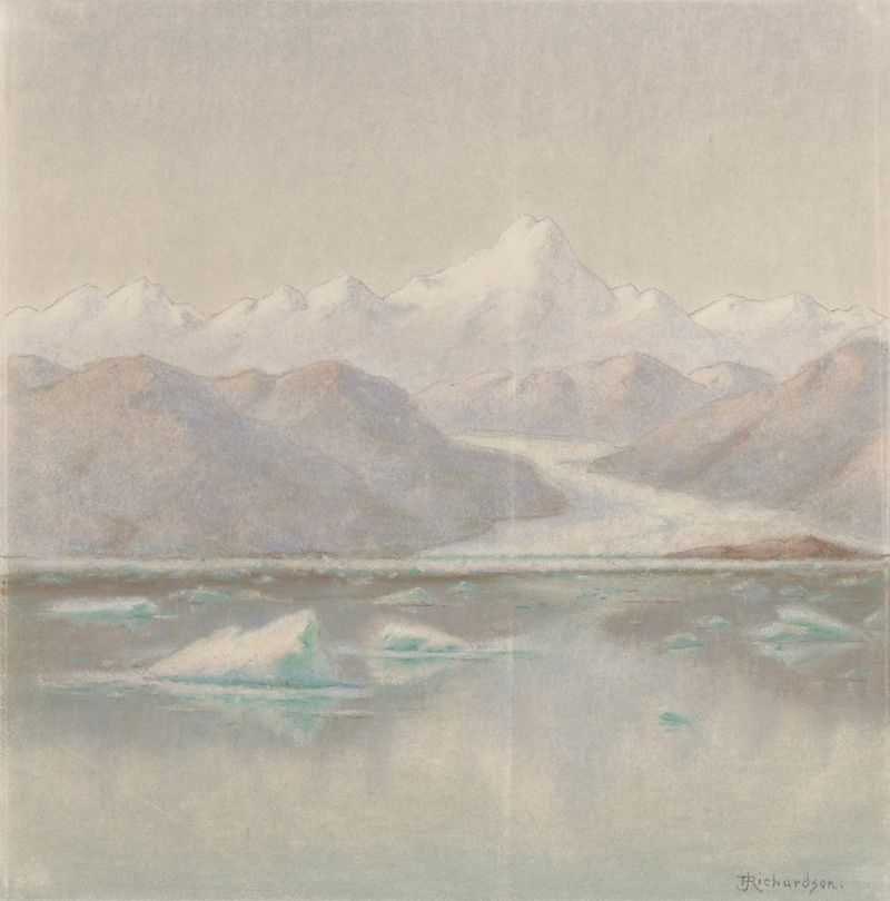 St. Elias Alps, Morning, óleo sobre tela de Theodore J. Richardson