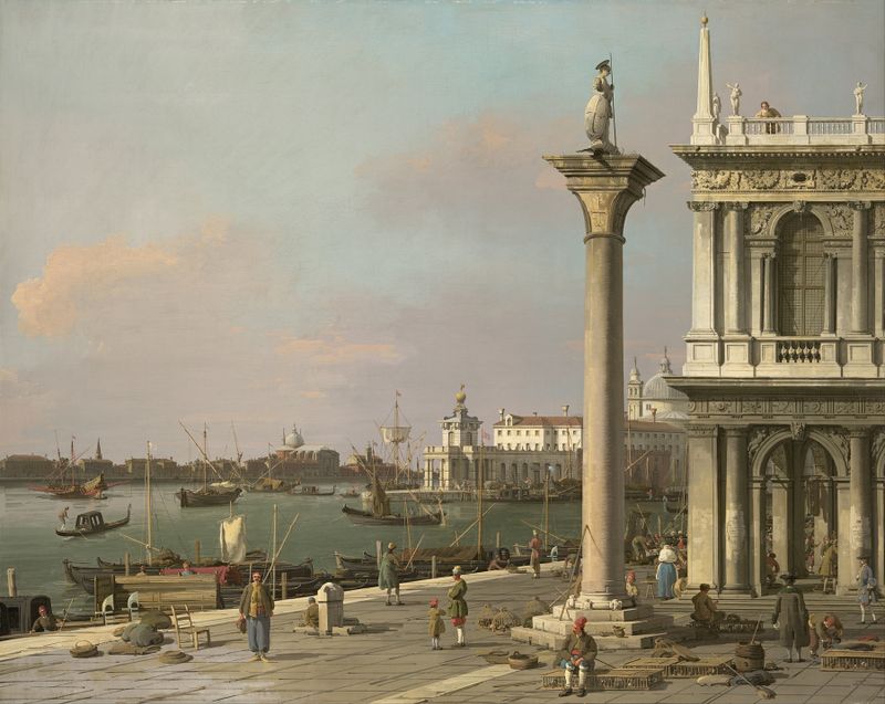 Bacino di S. Marco - From the Piazzetta, óleo sobre tela de Canaletto