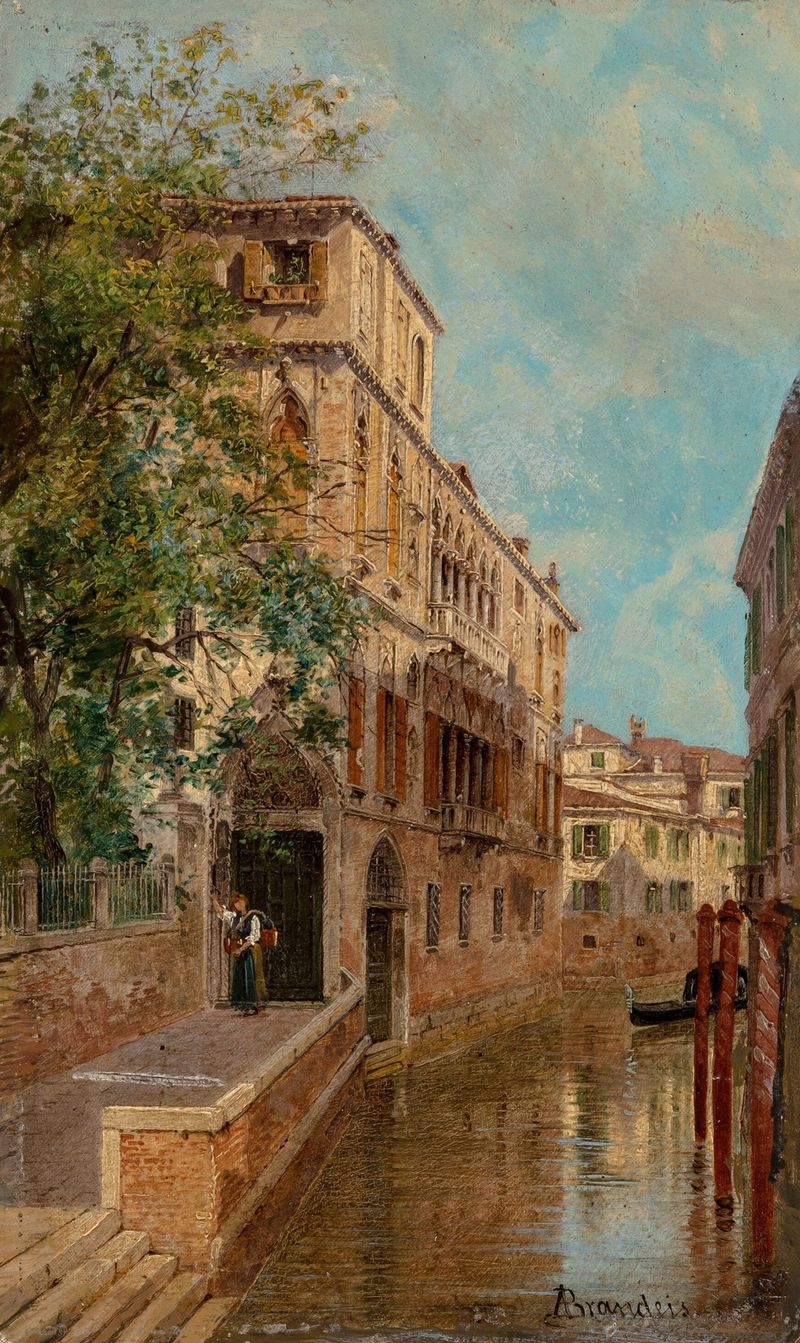 Arquitetura do Palazzo Albrizzi de Antonietta Brandeis, meio desconhecido