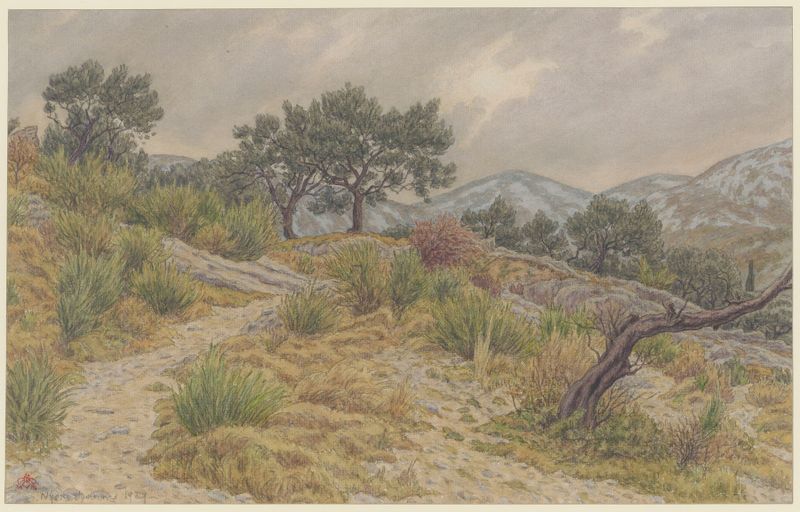 Expresionismo abstracto de Henri Rivière, tonos vibrantes en pintura al óleo