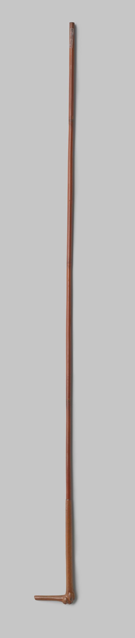 Paraguas decorativo de bambú de Gustav Schnitzler, medio de madera