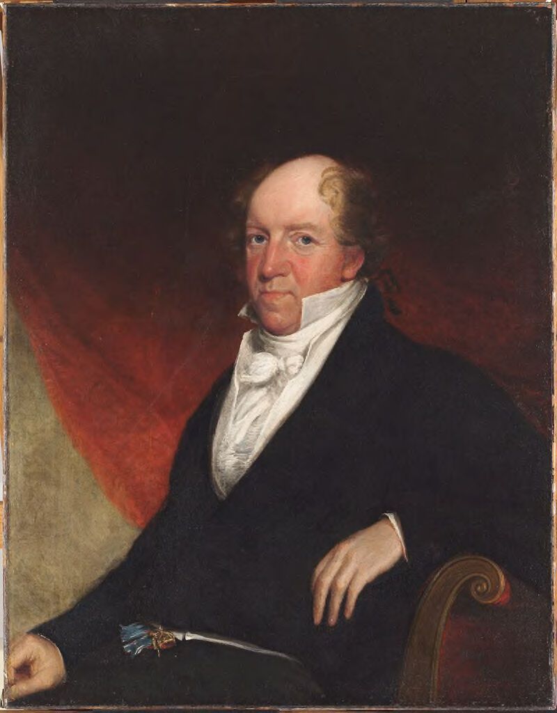 Portrait of Samuel Appleton, oil on canvas by Gilbert Stuart Newton