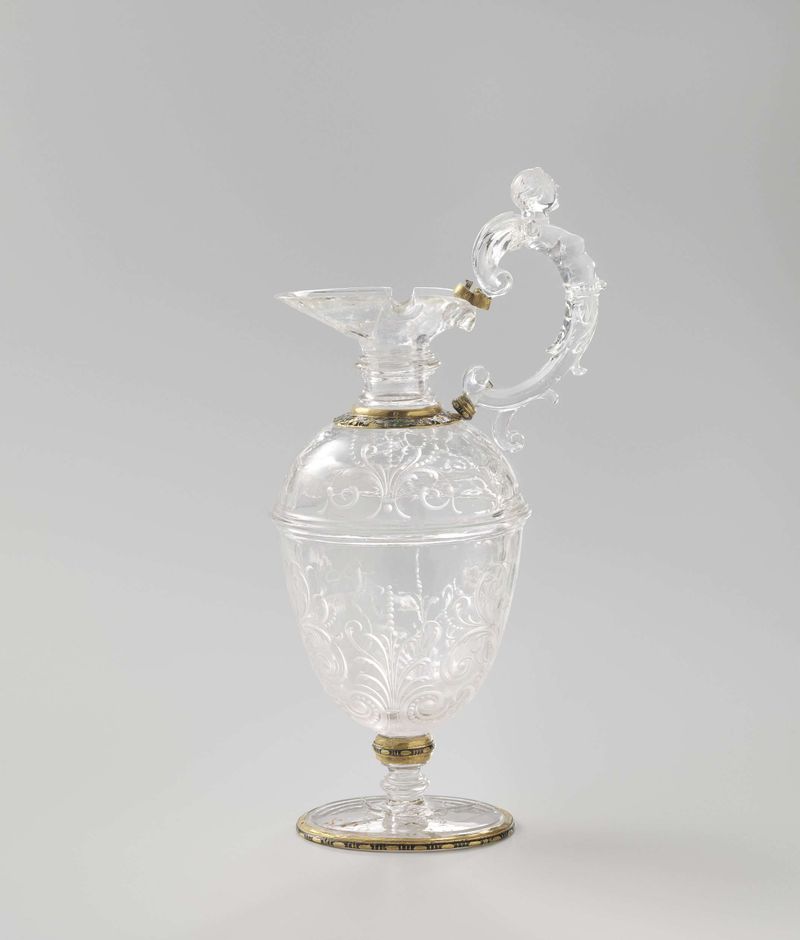 Jarra feita de esmalte por um artista desconhecido, c. 1600-1615