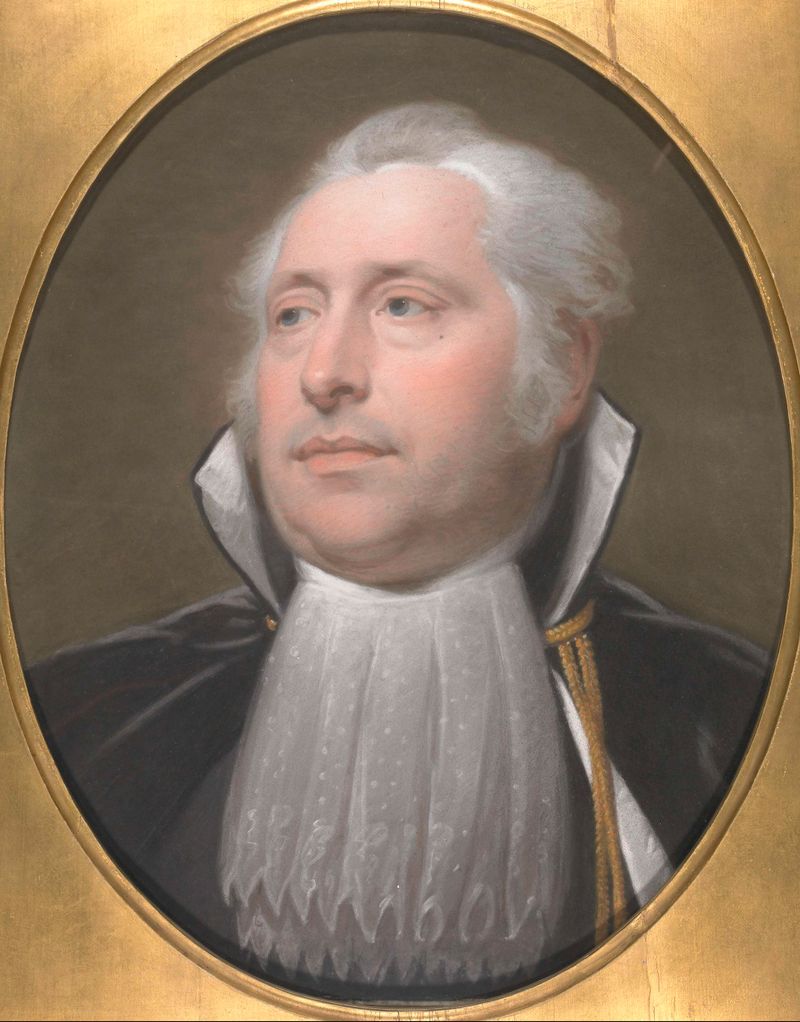 Portrait of Rutger Jan Schimmelpenninck, parchment by Charles Howard Hodges