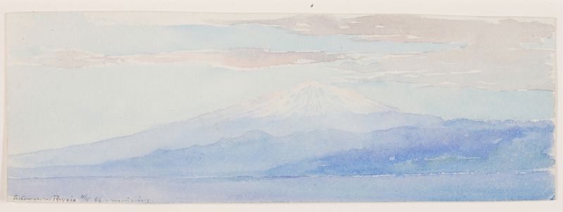Paisaje al amanecer de George Elbert Burr, pintura al óleo
