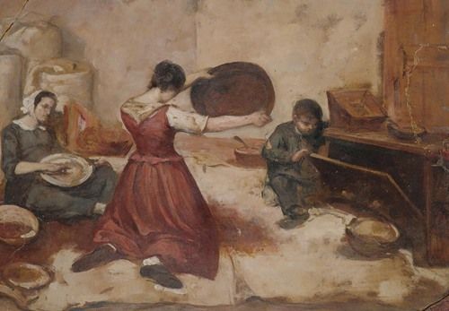 The corn sifters (les cribleuses de blé)