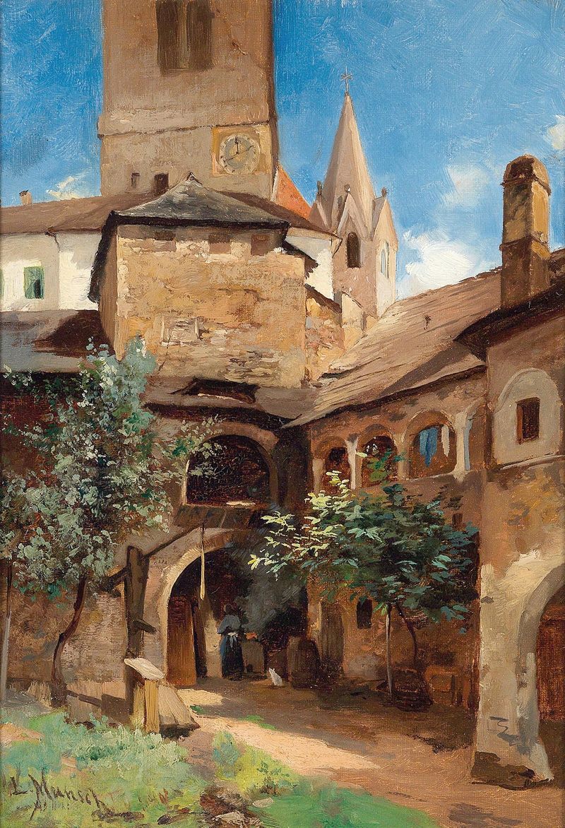 Arquitectura rústica en Deisener Hof de Leopold Munsch, medio desconocido