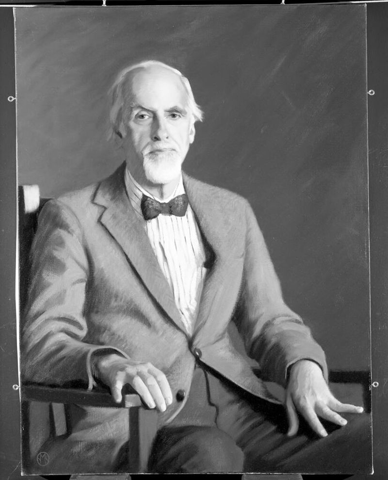 Retrato de David Clarence McClelland, óleo sobre lienzo de Susan Murray Stokes