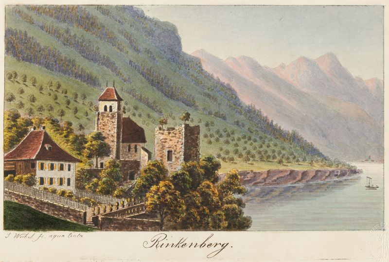 Paisagem Post-Impressionista de Jakob Samuel Weibel, com luz dourada e pinceladas texturizadas.