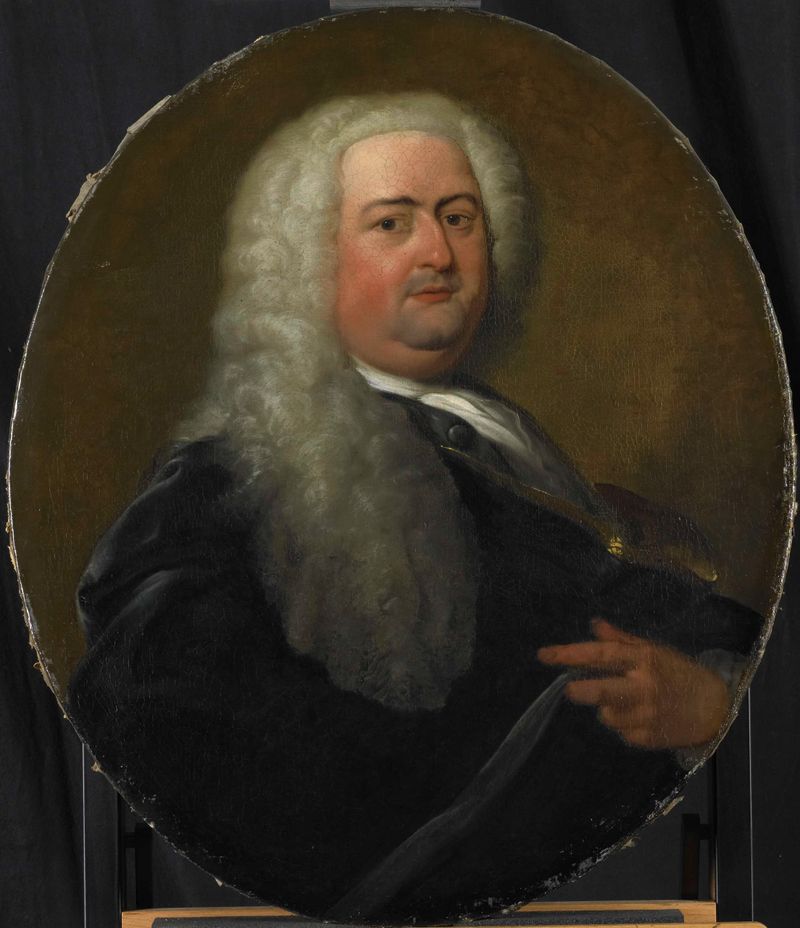 Retrato de Adriaen Paets, óleo de Dionys van Nijmegen