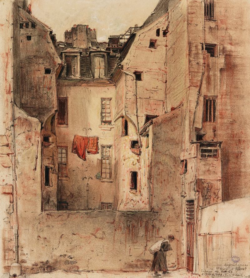 Dépendances de l’Hôtel d’Albret de Charles Jouas, arquitectura