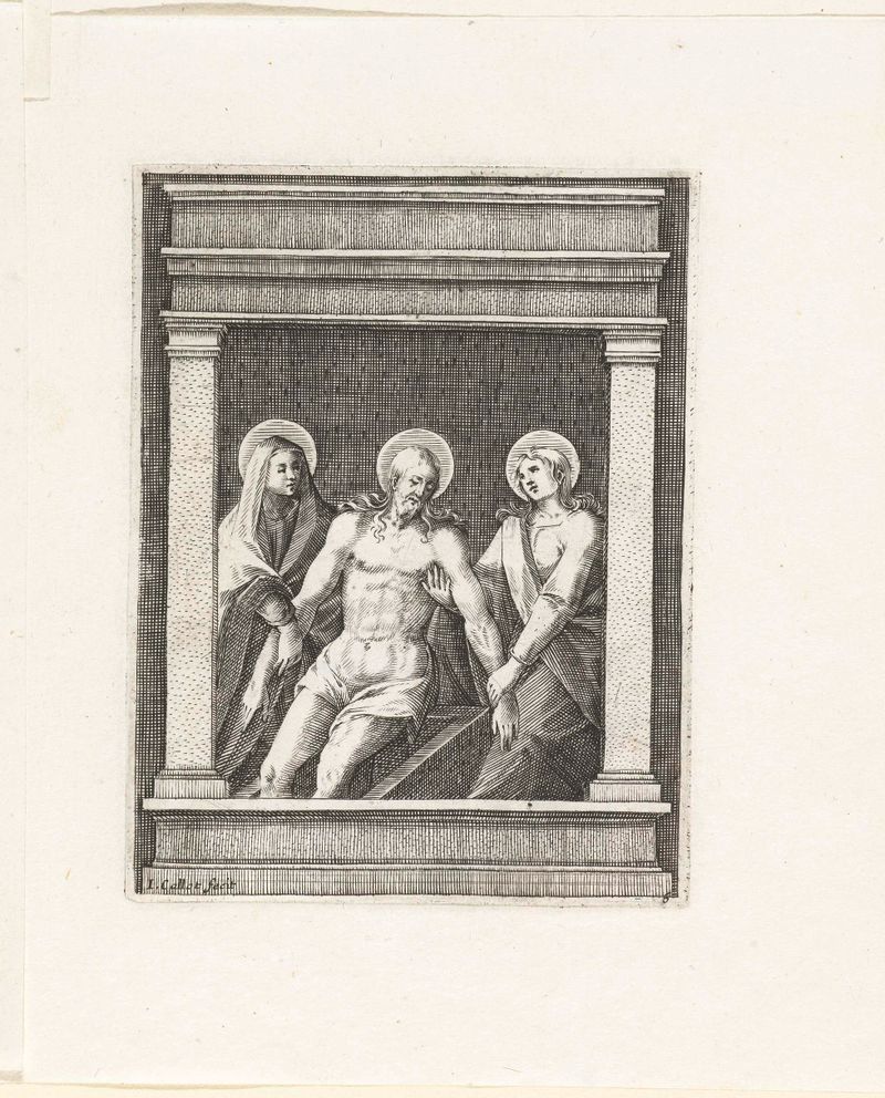 Gravura de Jacques Callot apresentando figuras e expressões intrincadas.