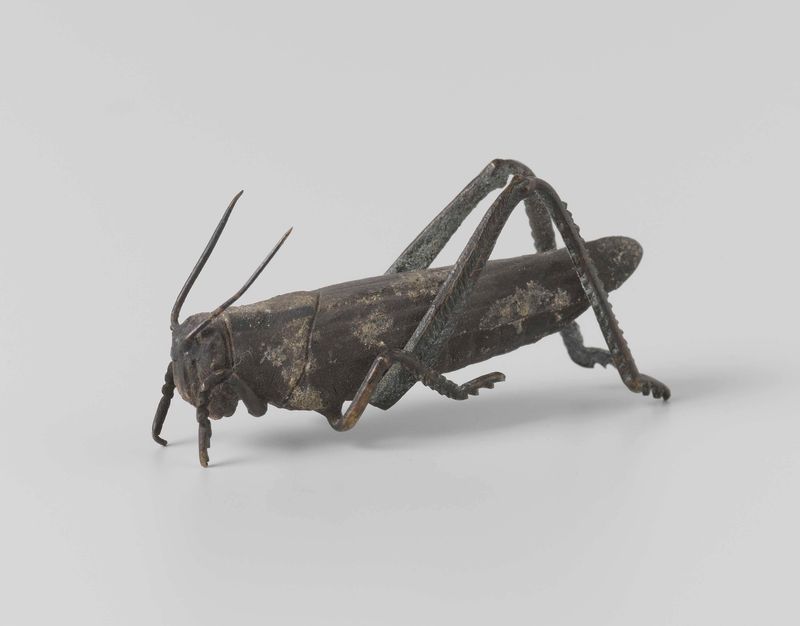 Escultura em bronze de uma figura solitária de Unknown Artist