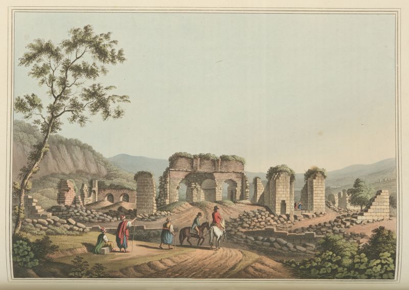 Ruins of the Temple of Diana at Ephesus by Luigi Mayer, Romanticism