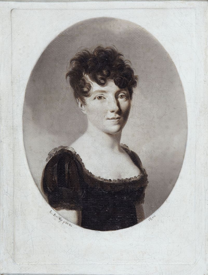 Portrait of Alexandrine-Sophie de Bawr, oil on canvas by Louis-Léopold Boilly