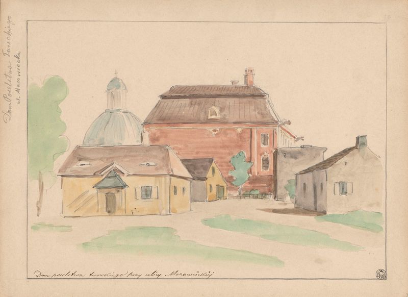 House of the Turkish Mission on Mazowiecka Street by Adrian Głębocki, realism
