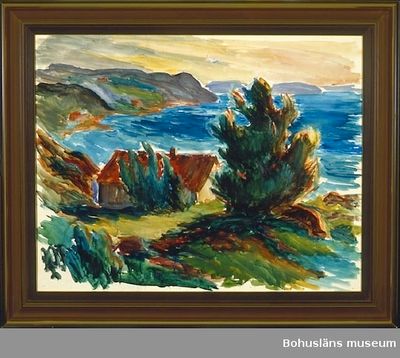 Retrato de Birger Berndtson, pintura al óleo, que representa la trayectoria del artista.