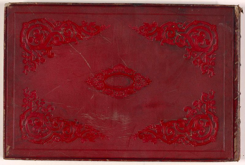 Impressão em albumina de paisagens indonésias com ferrovias de Carl Emanuel Friedrich Lang