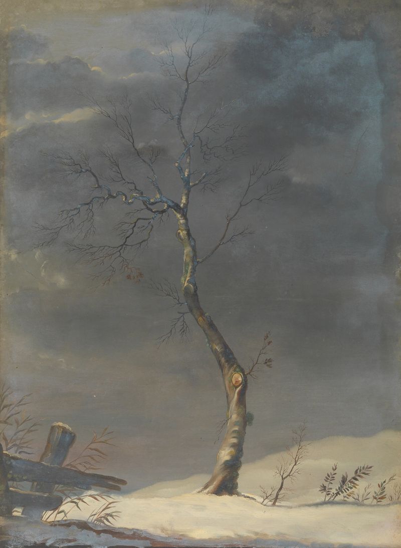 Landscape by Eugène Joseph Verboeckhoven, oil on canvas depicting rolling hills and soft light.