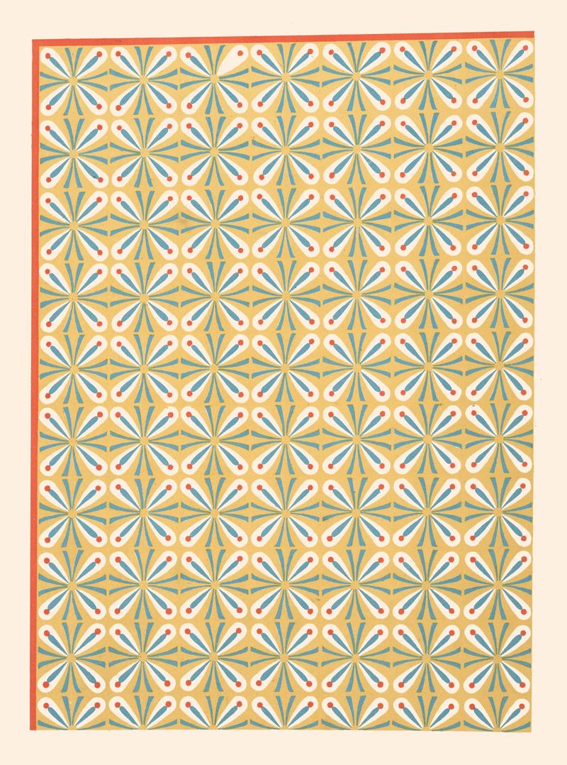 Plafond du Tombeau de Hapousenb (n° 67) by Gustave Jéquier, oil painting featuring ancient hieroglyphs.
