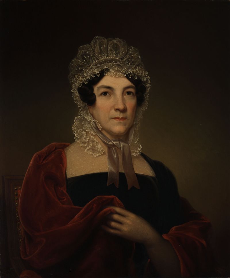 Portrait of Mrs. Samuel Hammond, oil on canvas by Francis Alexander