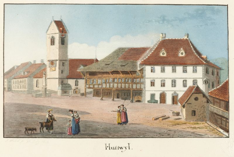 Obra figurativa de Jakob Samuel Weibel, retratando uma figura central em uma névoa, com qualidade etérea.