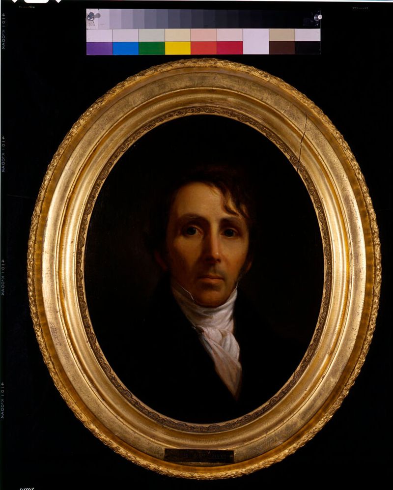 Retrato de William Ellery Channing, óleo sobre lienzo de Spiridione Gambardella