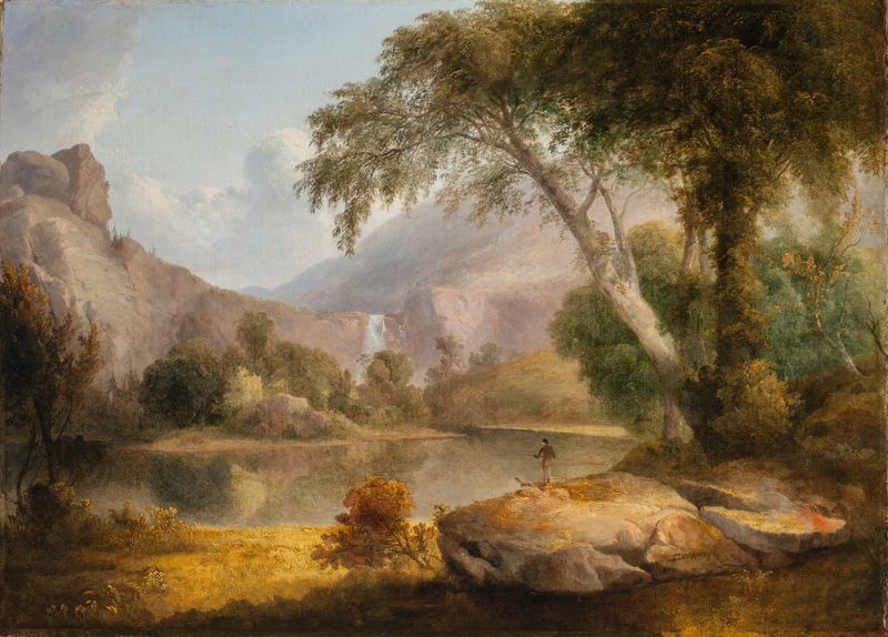Winter landscape of White Mountains, oil on canvas by Thomas Doughty