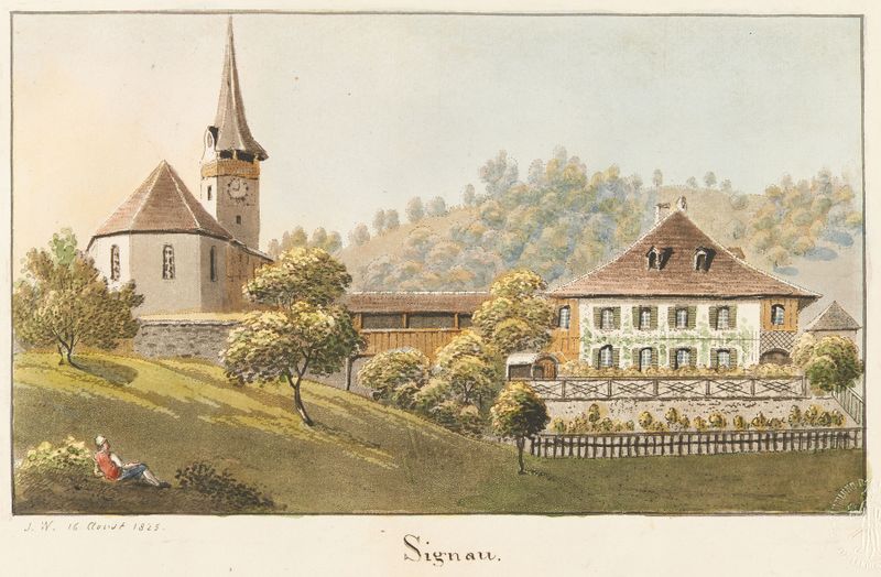 Obra figurativa de Jakob Samuel Weibel, pintura al óleo con tonos cálidos y pinceladas delicadas