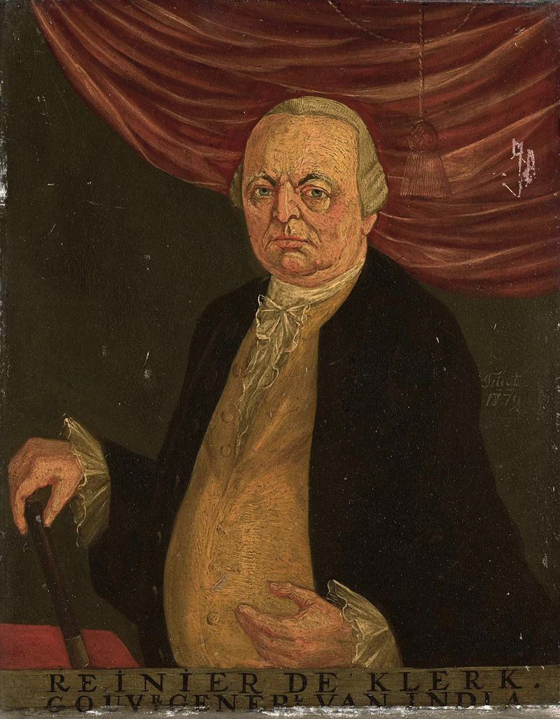 Retrato de Reinier de Klerk, meio metal por Franciscus Josephus Fricot