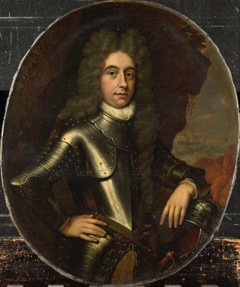 Portrait of Harmen Lijnslager by Jan van Haensbergen, oil on canvas, depicting a man with a calm expression.
