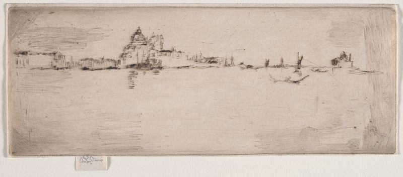 Retrato de una figura en tonos cálidos, óleo sobre lienzo de James Abbott McNeill Whistler