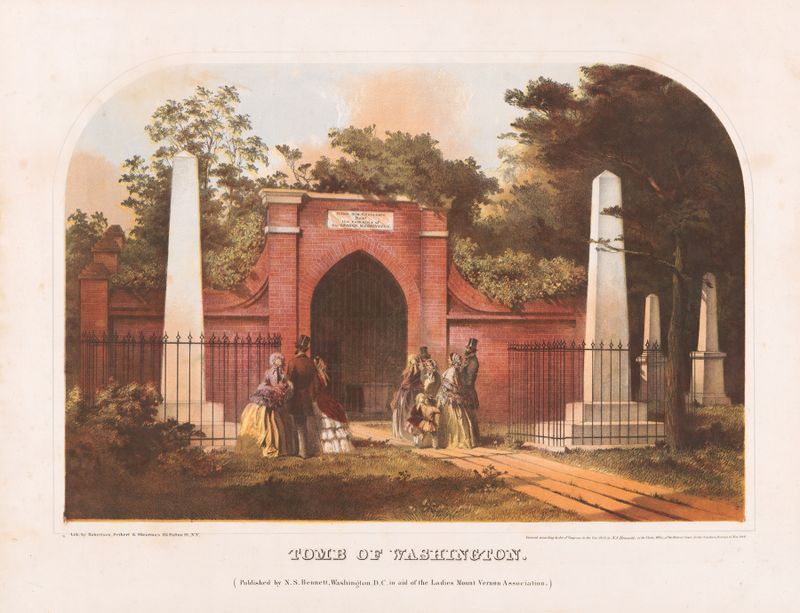 Tomb of Washington, marble mausoleum by Robertson, Seibert & Shearman