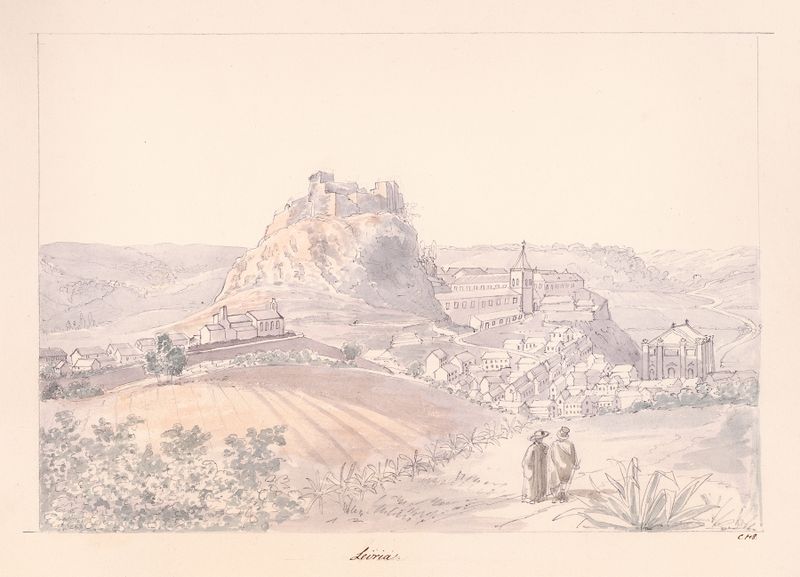 Figura de tela etérea en Levria de Charles Hamilton Smith, medio desconocido