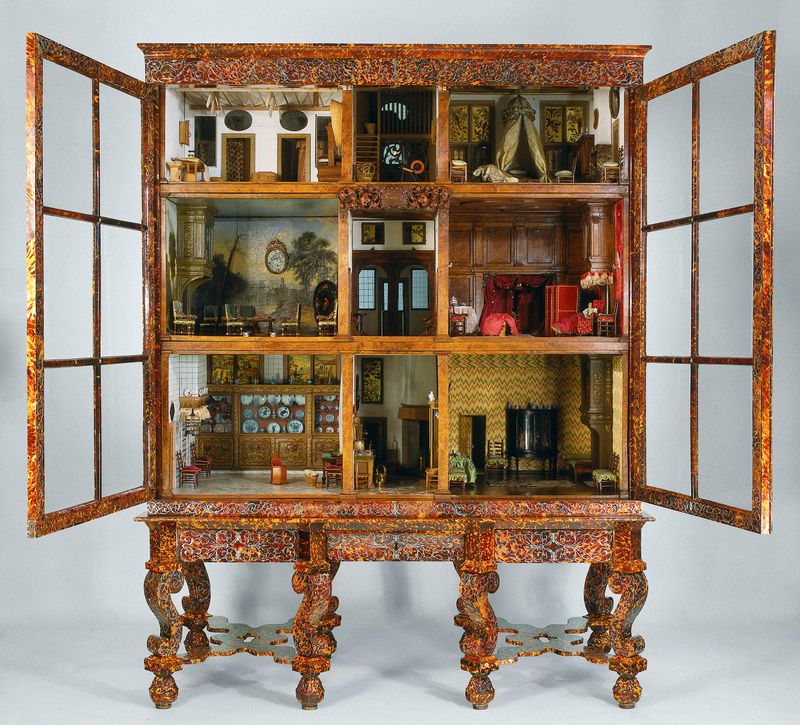 Dolls’ house of Petronella Oortman, paint, unknown artist